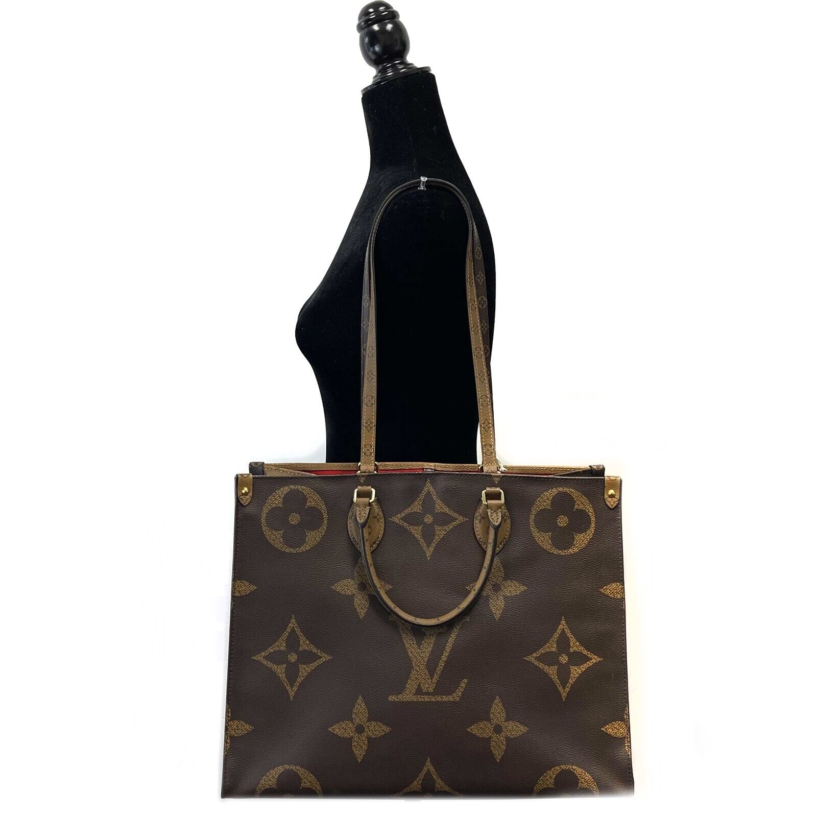 Louis Vuitton - OnTheGo GM Monogram - Top Handle Tote w/ Shoulder Strap