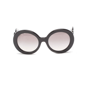 PRADA Oversized Round Baroque Sunglasses