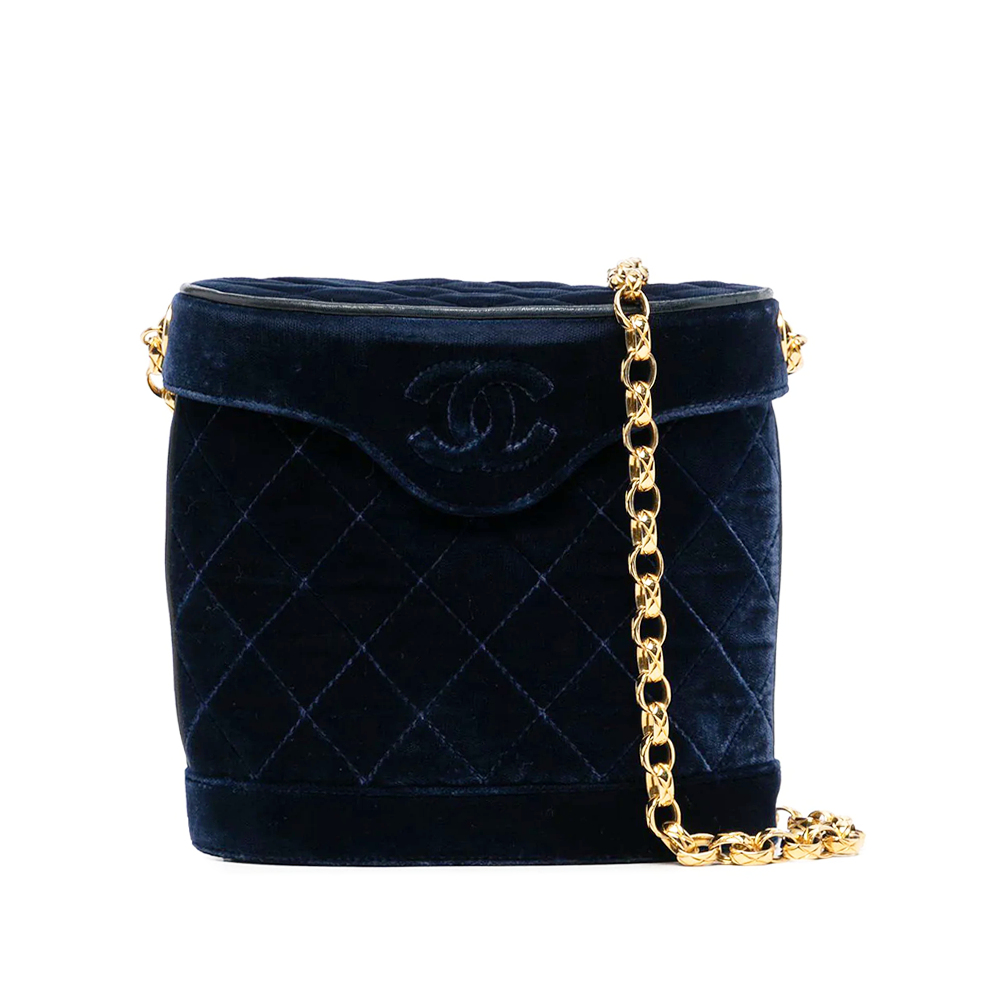 Chanel vintage store velvet bag