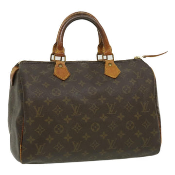 LOUIS VUITTON Monogram Speedy 30 Hand Bag M41526 LV Auth cl070