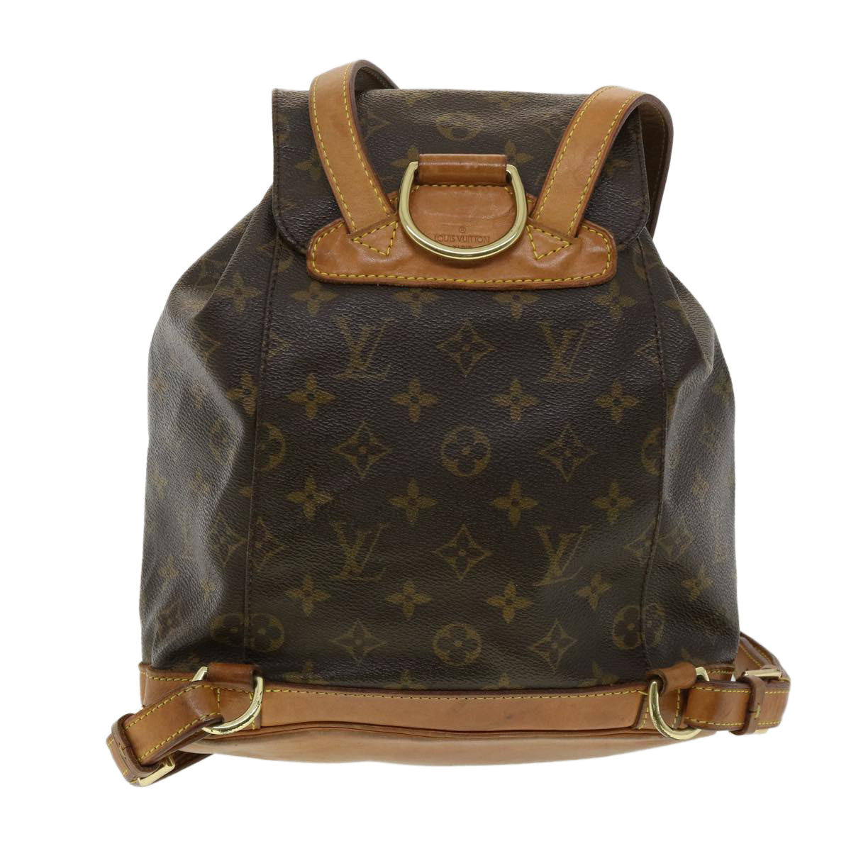 Auth LOUIS VUITTON Montsouris MM M51136 Monogram SP0050 Backpack