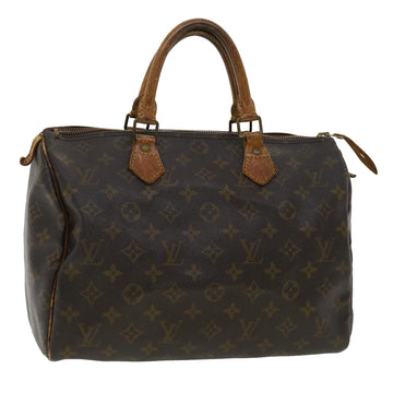 LOUIS VUITTON Monogram Speedy 30 Hand Bag M41526 LV Auth cl275