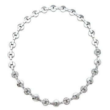 CARTIER White gold necklace Himalia collection, diamonds.