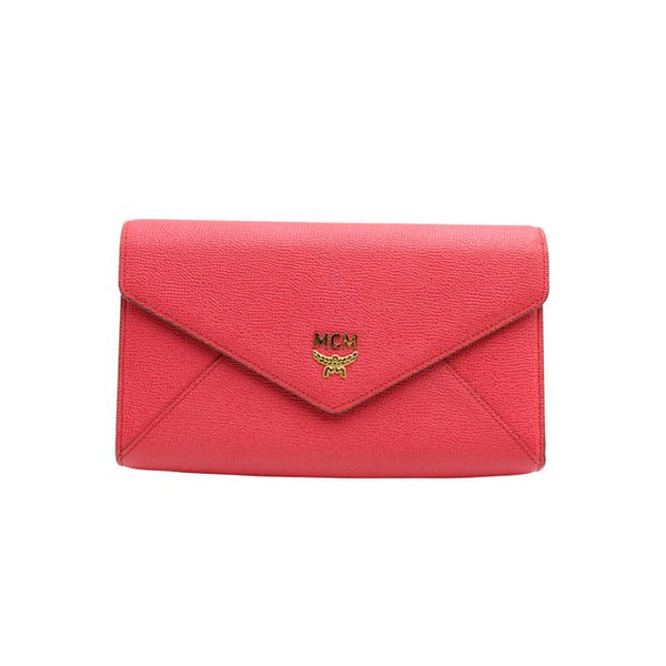 MCM Red Envelope Crossbody Bag