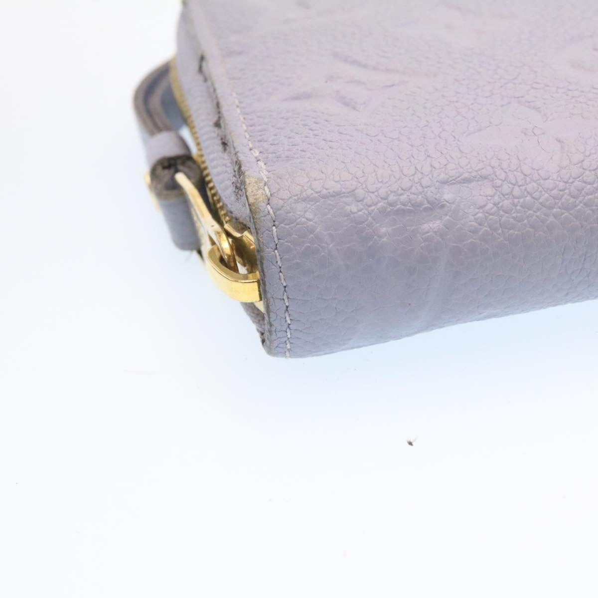 LOUIS VUITTON Monogram Empreinte Zippy Wallet M60570 LV Auth ds052