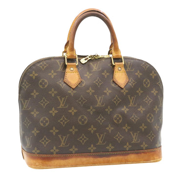 LOUIS VUITTON Monogram Alma Hand Bag M51130 LV Auth ds262