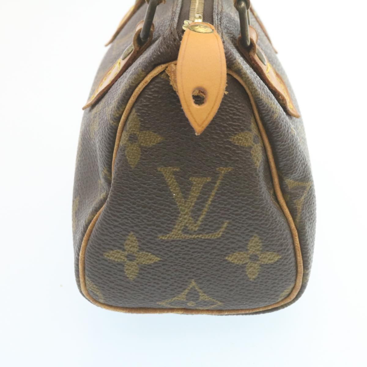 Authentic LOUIS VUITTON Monogram Mini Speedy M41534 Hand bag LV #3