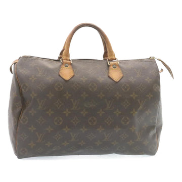 LOUIS VUITTON Monogram Speedy 35 Hand Bag M41524 LV Auth ds370