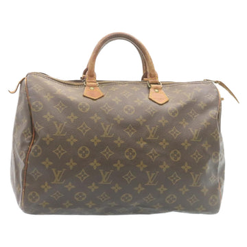 LOUIS VUITTON Monogram Speedy 35 Hand Bag M41524 LV Auth ds377