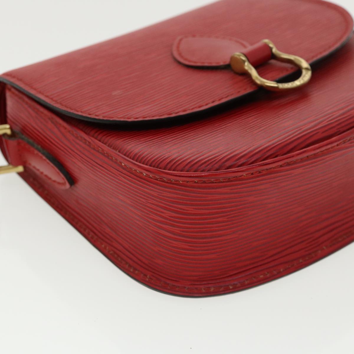 LOUIS VUITTON Epi Saint Cloud PM Shoulder Bag Red M52217 LV Auth ep082  Leather ref.705549 - Joli Closet