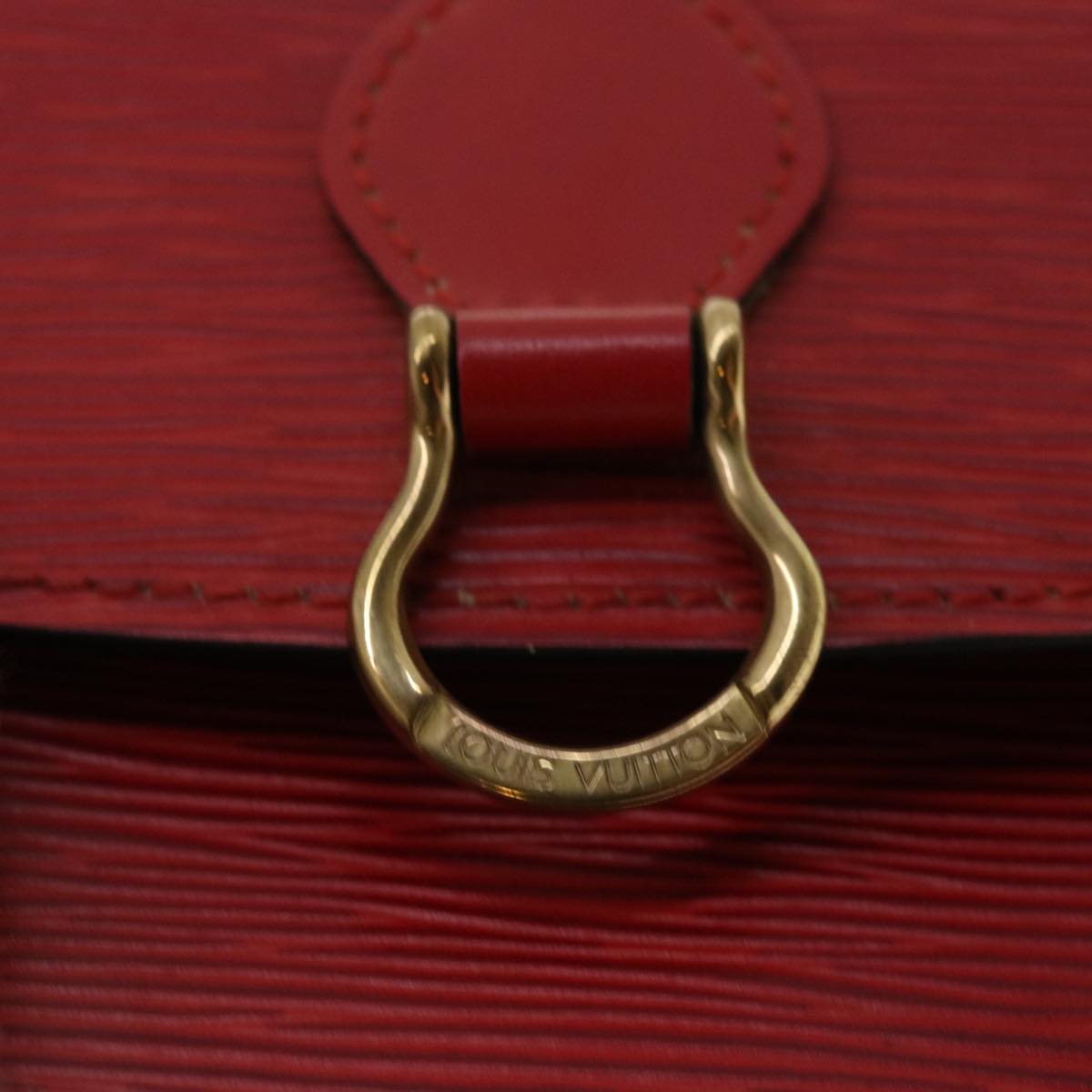 LOUIS VUITTON Epi Saint Cloud PM Shoulder Bag Red M52217 LV Auth ep082  Leather ref.705549 - Joli Closet