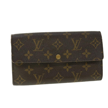 LOUIS VUITTON Monogram Portefeuille Sarah Long Wallet M61734 LV Auth ep1317