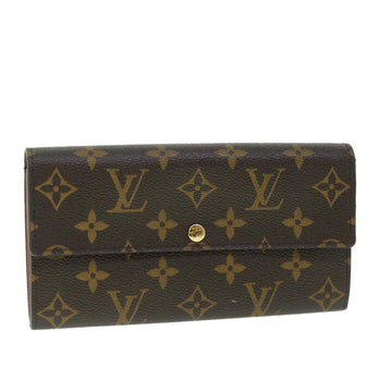 LOUIS VUITTON Monogram Portefeuille Sarah Long Wallet M61734 LV Auth ep1752