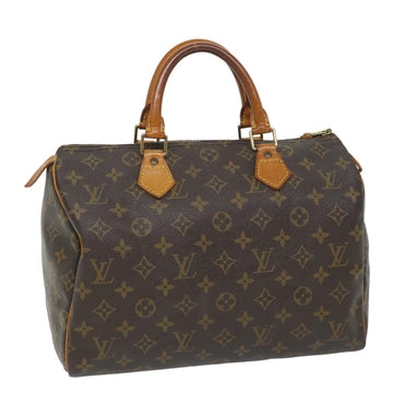 LOUIS VUITTON Monogram Speedy 30 Hand Bag M41526 LV Auth ep2063