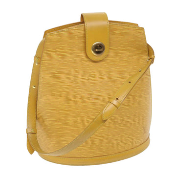 LOUIS VUITTON Epi Cluny Shoulder Bag Yellow M52259 LV Auth ep2094