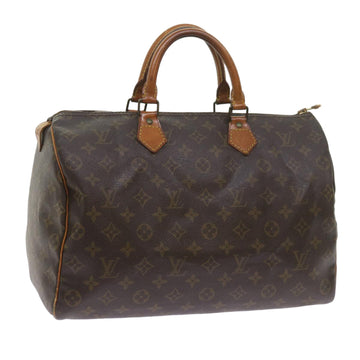 LOUIS VUITTON Monogram Speedy 35 Hand Bag M41524 LV Auth ep2400