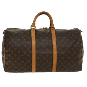 LOUIS VUITTON Monogram Keepall 50 Boston Bag M41426 LV Auth ep860