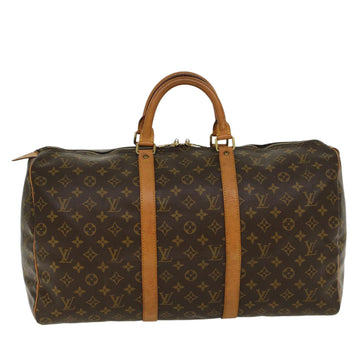 LOUIS VUITTON Monogram Keepall 50 Boston Bag M41426 LV Auth ep862