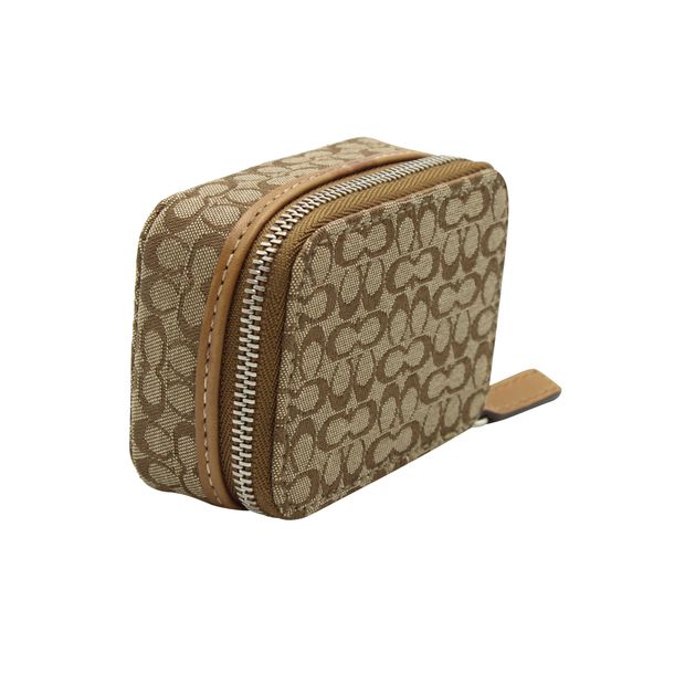 COACH Monogram Pill Box