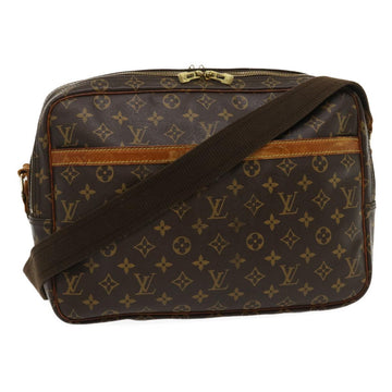 LOUIS VUITTON Monogram Reporter GM Shoulder Bag M45252 LV Auth fm1413