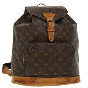 LOUIS VUITTON Monogram Montsouris GM Backpack M51135 LV Auth fm2102