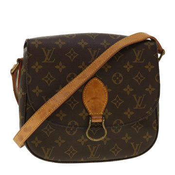 LOUIS VUITTON Monogram Saint Cloud GM Shoulder Bag M51242 LV Auth fm2247