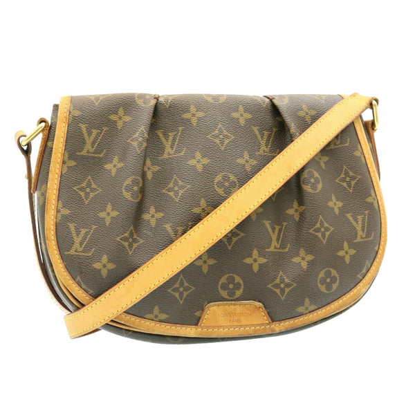 Louis Vuitton Menilmontant PM M40474 Monogram Canvas Crossbody Bag