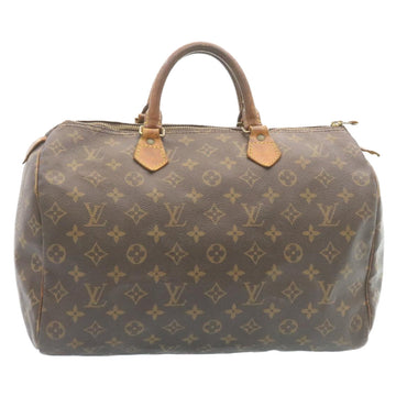 LOUIS VUITTON Monogram Speedy 35 Hand Bag M41524 LV Auth am2030g