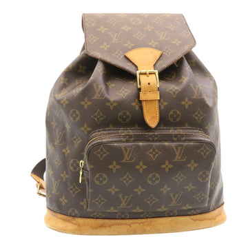 LOUIS VUITTON Monogram Montsouris GM Backpack M51135 LV Auth am2047g