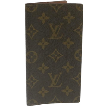 LOUIS VUITTON Monogram Agenda Poche Day Planner Cover R20503 LV Auth am2223g