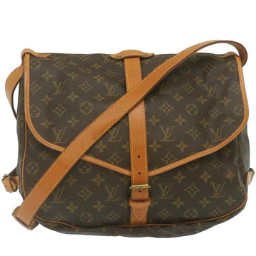 LOUIS VUITTON Monogram Multicolor Boulogne Shoulder Bag Black M92638 Auth  23547A