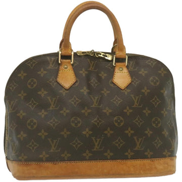 LOUIS VUITTON Monogram Alma Hand Bag M51130 LV Auth am2284g