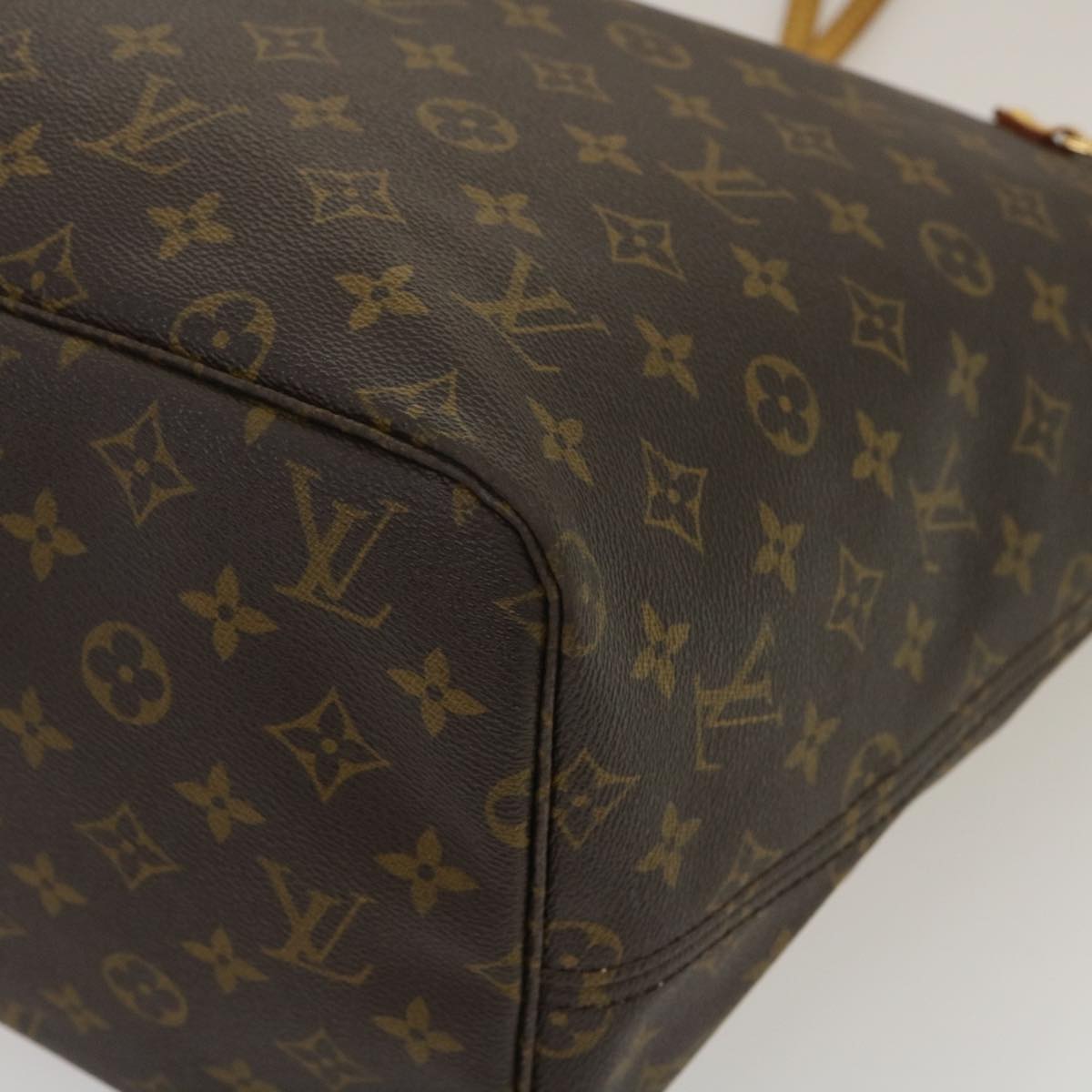 Louis Vuitton Neverfull GM Tote Bag Brown Monogram Canvas M40157