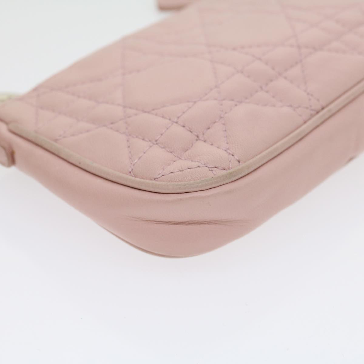 Pink dior pouch hot sale