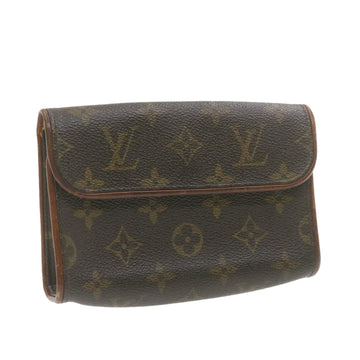 LOUIS VUITTON Monogram Pochette Florentine Waist Bag M51855 LV Auth am668g