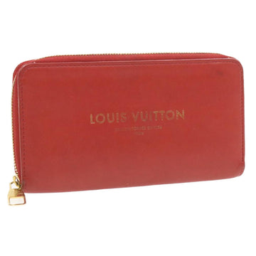 LOUIS VUITTON Panam Line Zippy Wallet Red Long Wallet M58043 LV Auth hk016