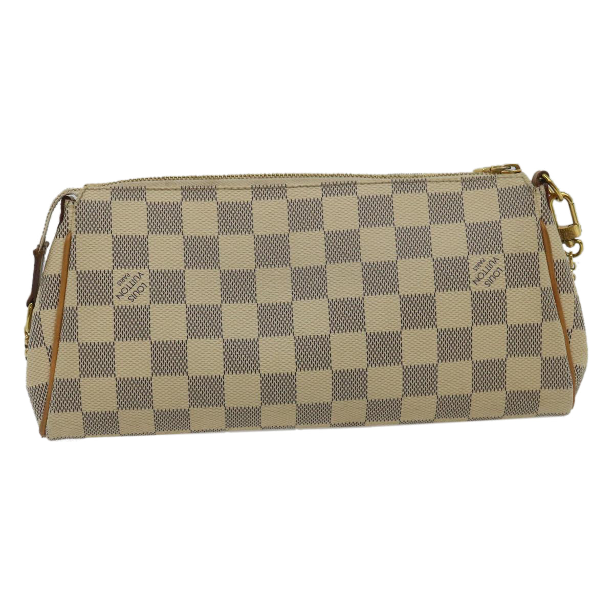 LOUIS VUITTON Damier Azur Eva Shoulder Bag 2way N55214 LV Auth