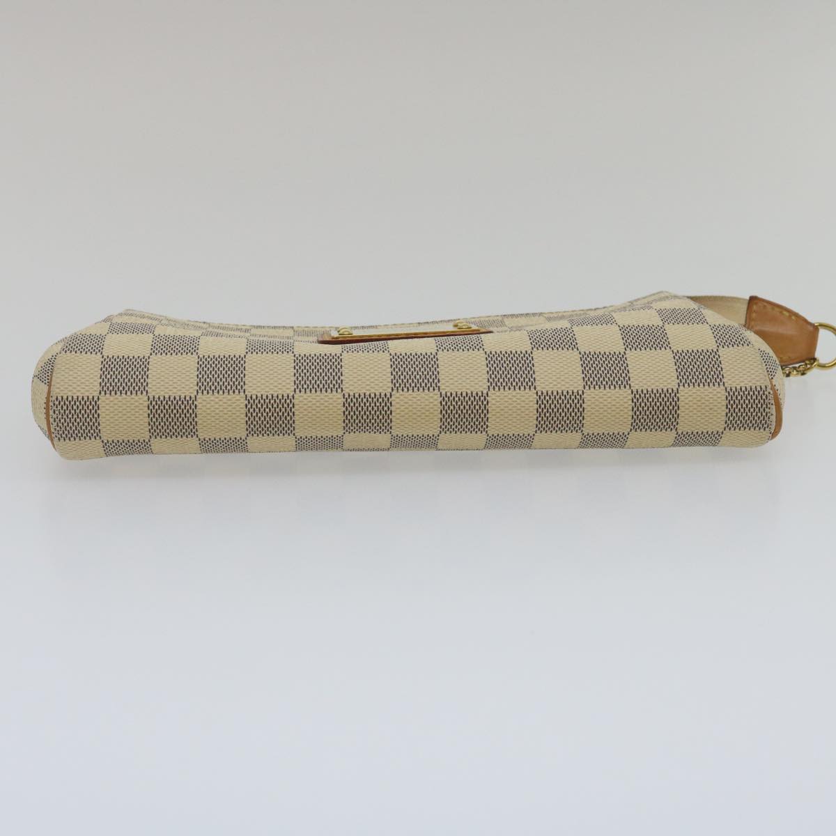 Louis Vuitton Damier Azur Eva 2Way Shoulder Hand Pouch N55214 LV Auth hk372A