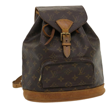 LOUIS VUITTON Monogram Montsouris MM Backpack M51136 LV Auth hk378