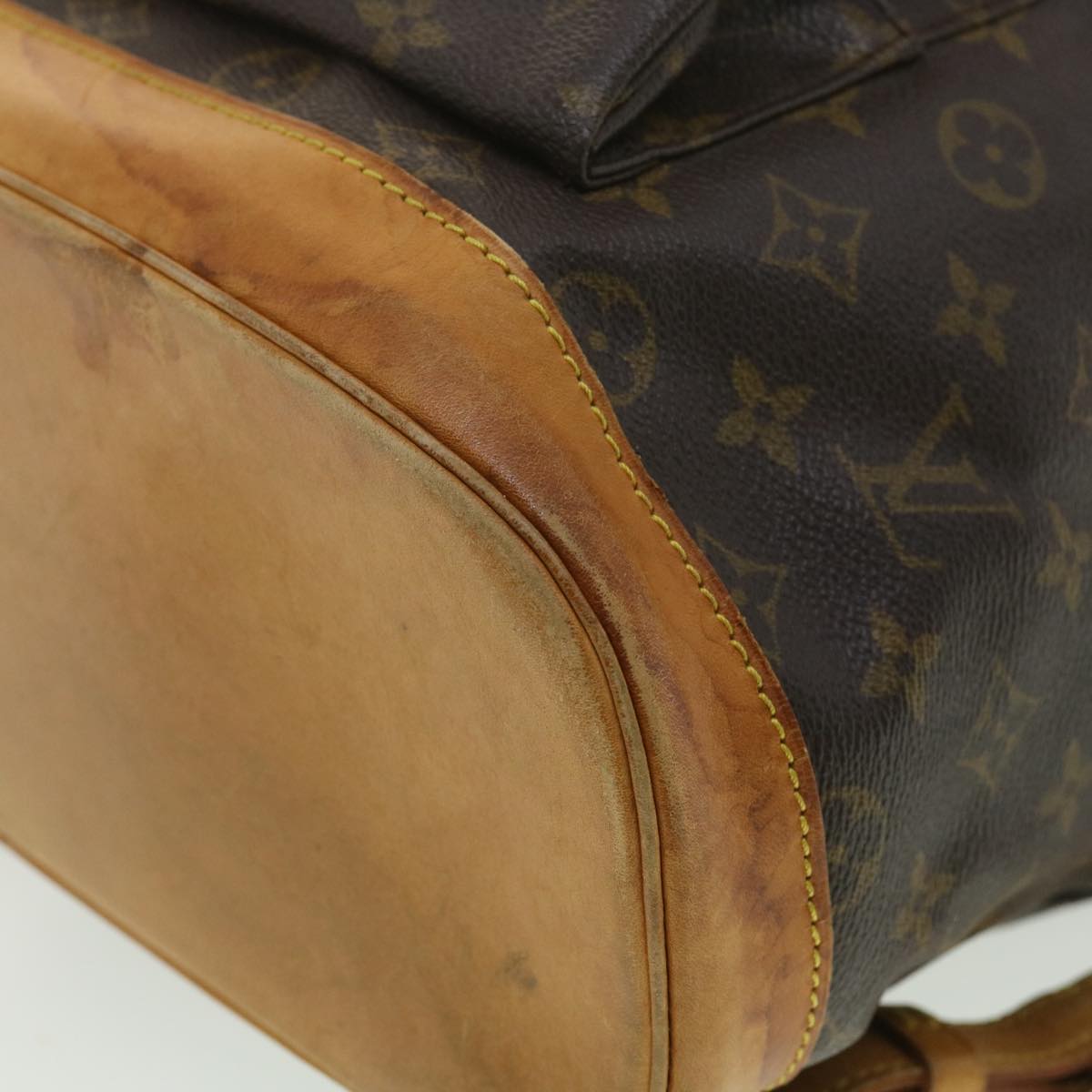 LOUIS VUITTON Monogram Montsouris GM Backpack M51135 LV Auth hk585