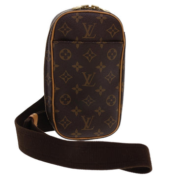 LOUIS VUITTON Monogram Pochette Gange Shoulder Bag M51870 LV Auth hk659