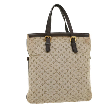 LOUIS VUITTON Monogram Mini Franoise Hand Bag 2way Khaki M92209 LV Auth hk863