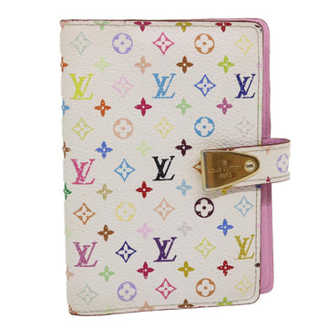 LOUIS VUITTON Multicolor Agenda Partonaire PM Day Planner R21059 LV Auth hs1069