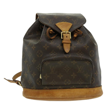 LOUIS VUITTON Monogram Montsouris MM Backpack M51136 LV Auth hs1154