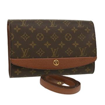 LOUIS VUITTON Monogram Bordeaux PM Clutch Bag M51797 LV Auth hs1352