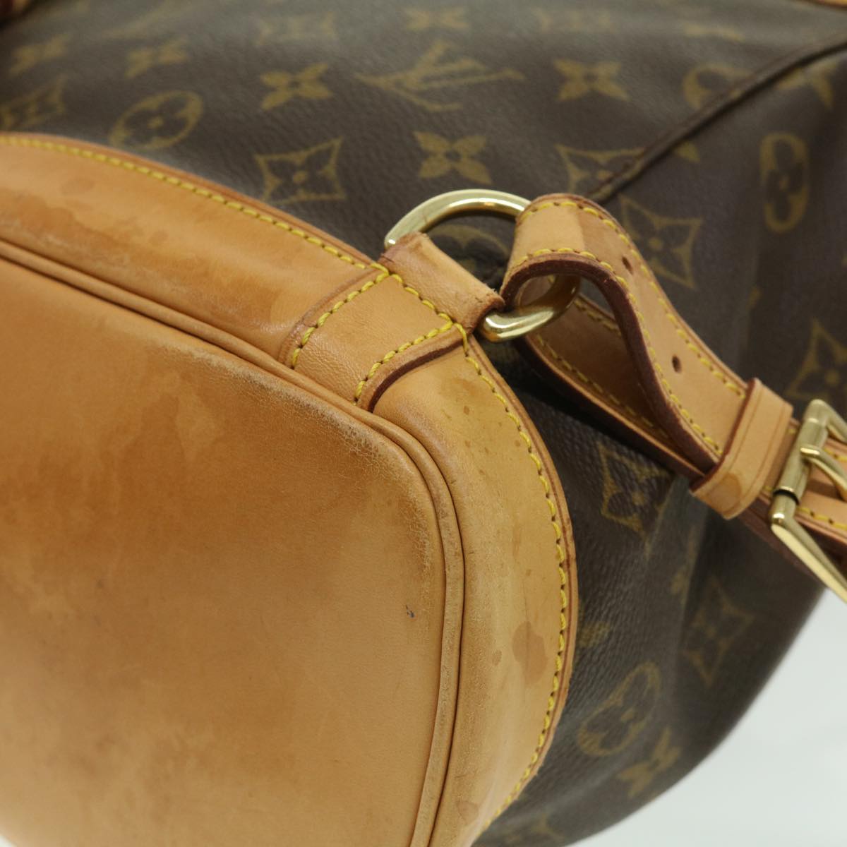 LOUIS VUITTON Monogram Montsouris MM Backpack M51136 LV Auth hs1543