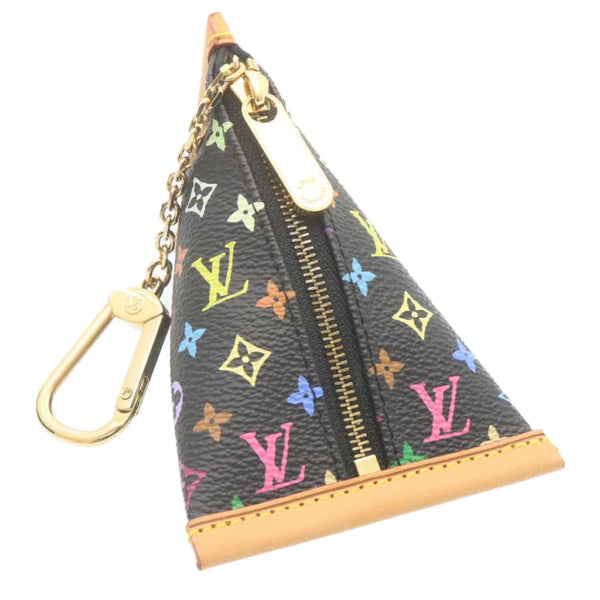 Authentic New Louis Vuitton White Multicolor Canvas Coin Card