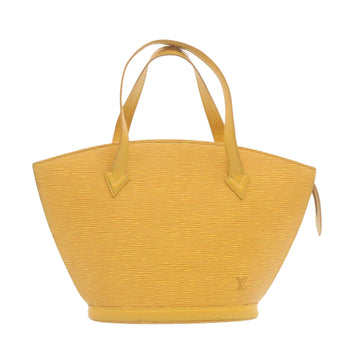 LOUIS VUITTON Epi Saint Jacques Hand Bag Yellow M52279 LV Auth hs692