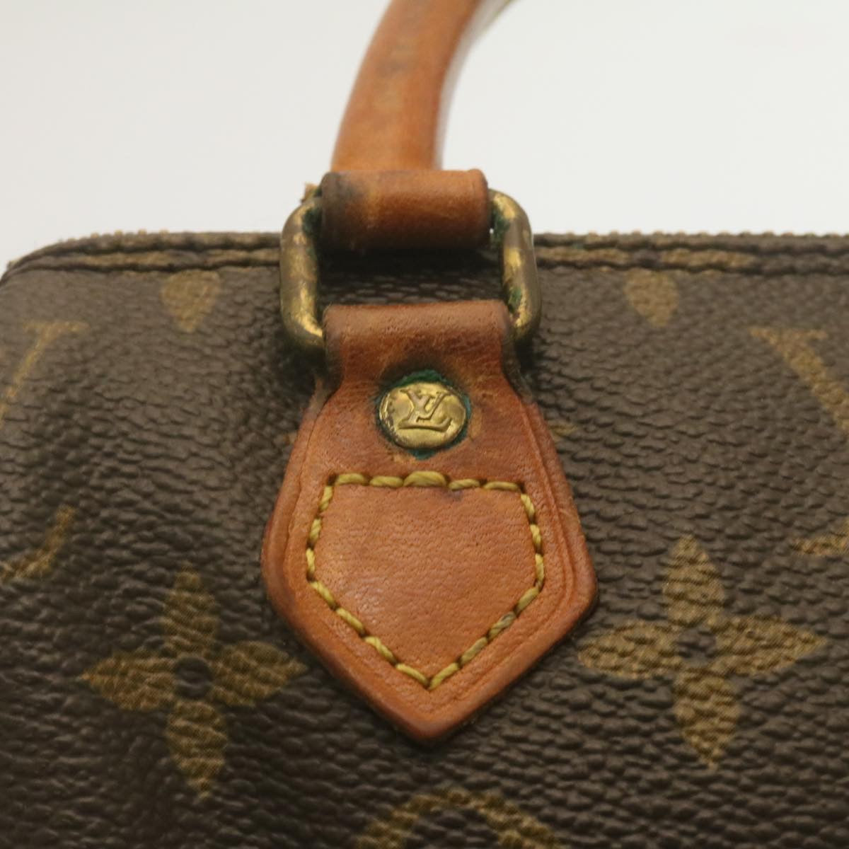 LOUIS VUITTON MINI SPEEDY HAND BAG PURSE MONOGRAM M41534 TH0978