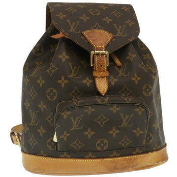 LOUIS VUITTON Monogram Montsouris MM Backpack M51136 LV Auth hs818